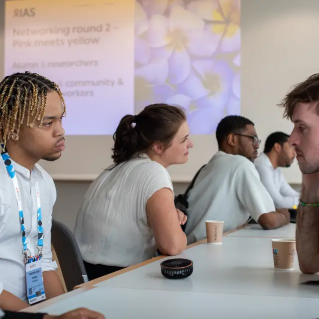 Princess participating in AIDS 2024 Young Leaders Networking Event