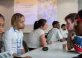 Princess participating in AIDS 2024 Young Leaders Networking Event